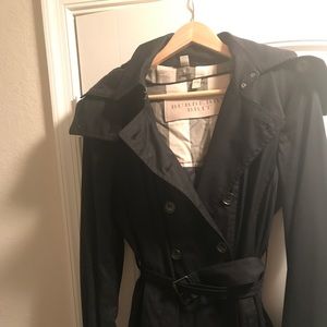 Women’s Burberry Trench Coat Blk US size 12